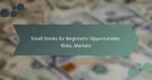 Small Stocks for Beginners: Opportunities, Risks, Markets
